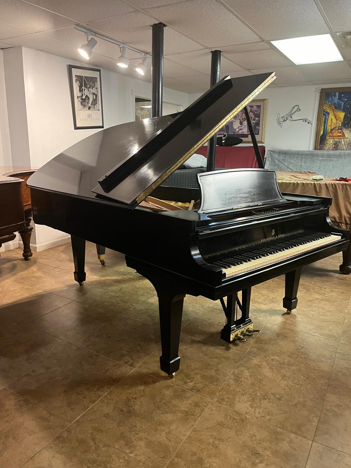 Concert-Ready Steinway & Sons Grand Piano, Model B 6'11