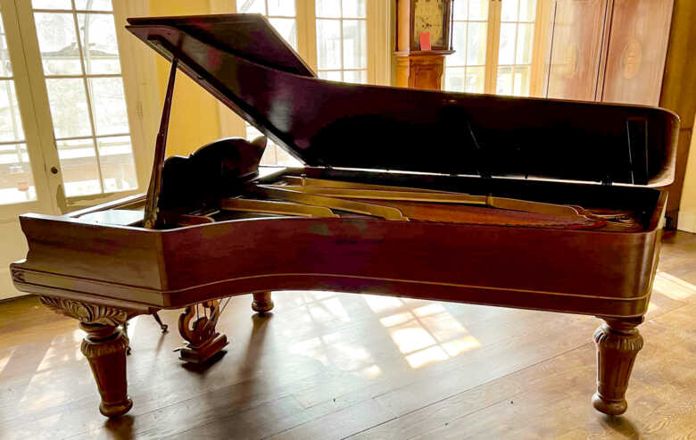 Weber Concert Grand Piano 8'6 Mahogany Classic Model