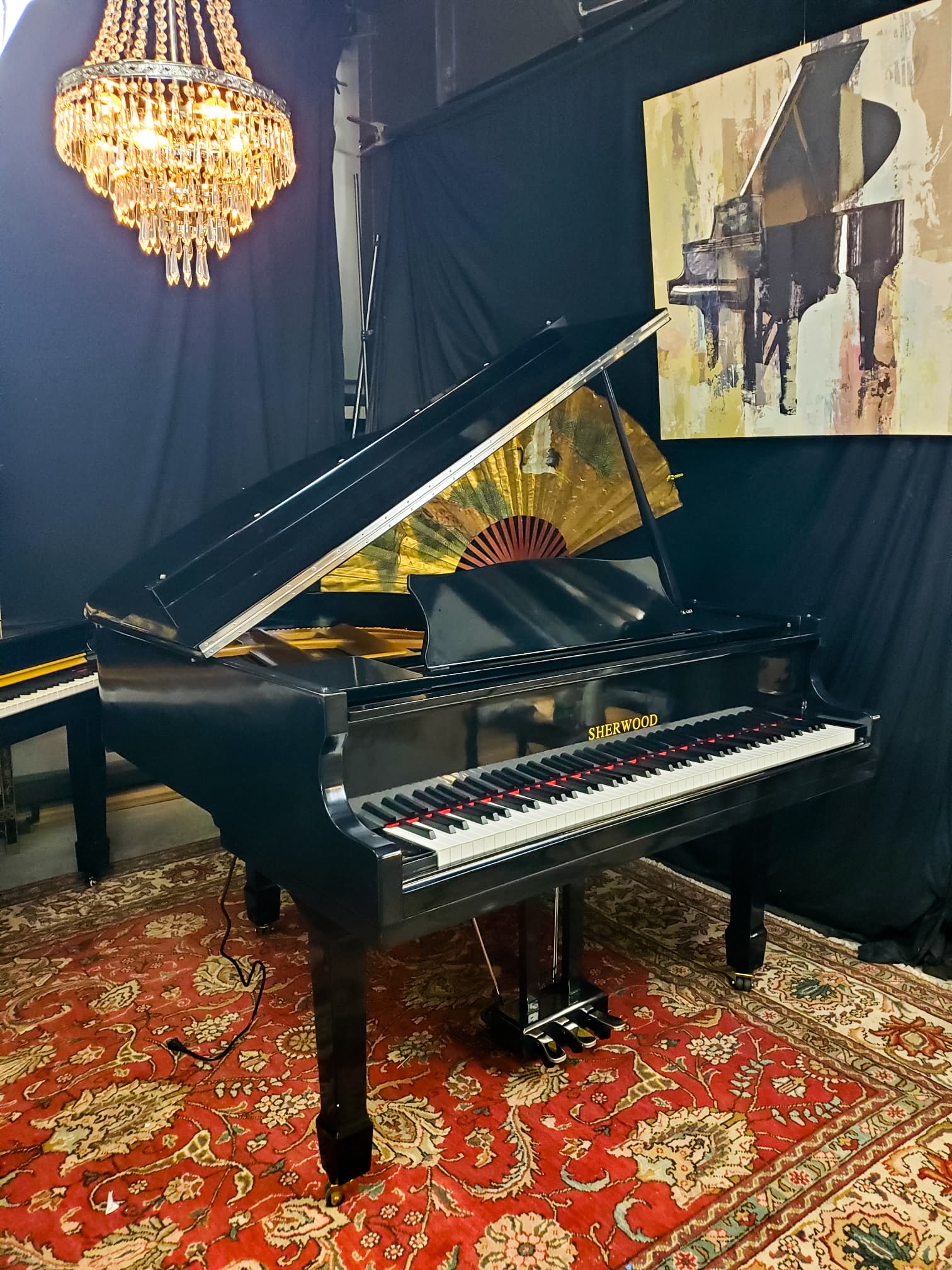 Sherwood 4'7" Electro-Acoustic Baby Grand Piano – Amazing So