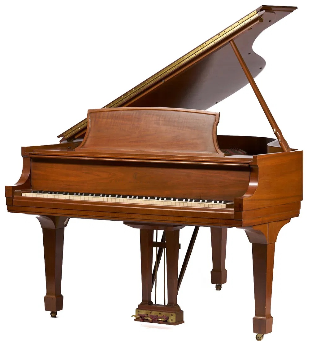 Steinway & Sons Grand Piano, Model L – Walnut Finish