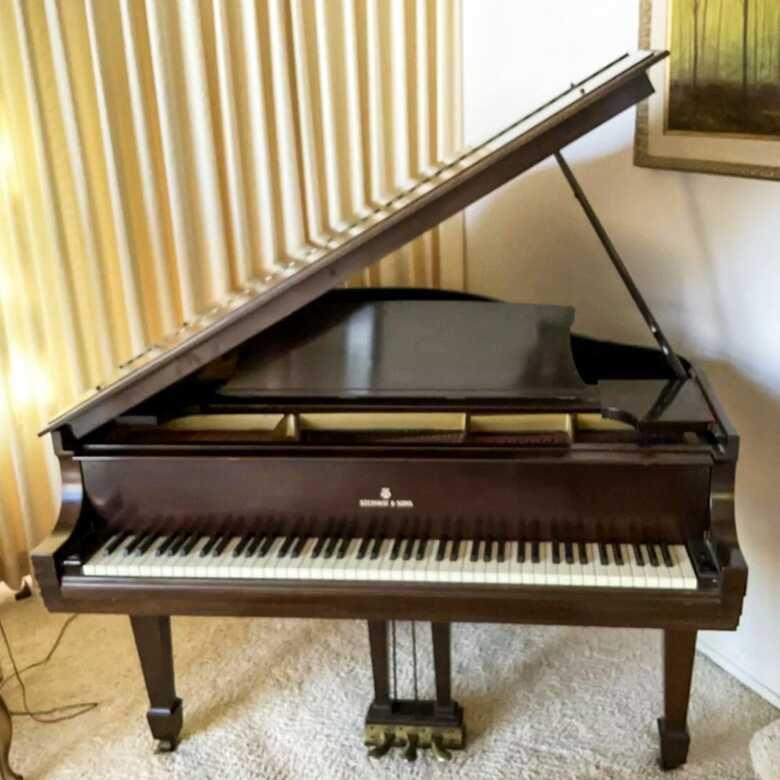 Steinway & Sons Model S Baby Grand Piano - 5'1" Mahogany