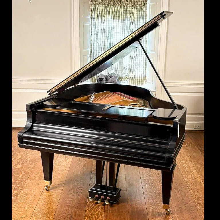 Mason & Hamlin Grand Piano Model A – 5'8" – Satin Ebony
