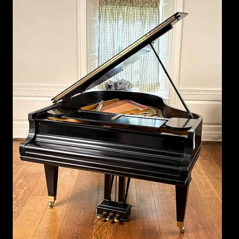 Mason & Hamlin Grand Piano Model A – 5'8" – Satin Ebony