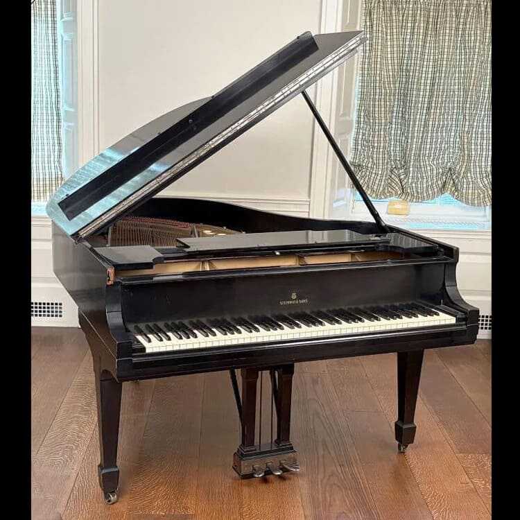 Steinway Model M – 5'7" – Ebonized