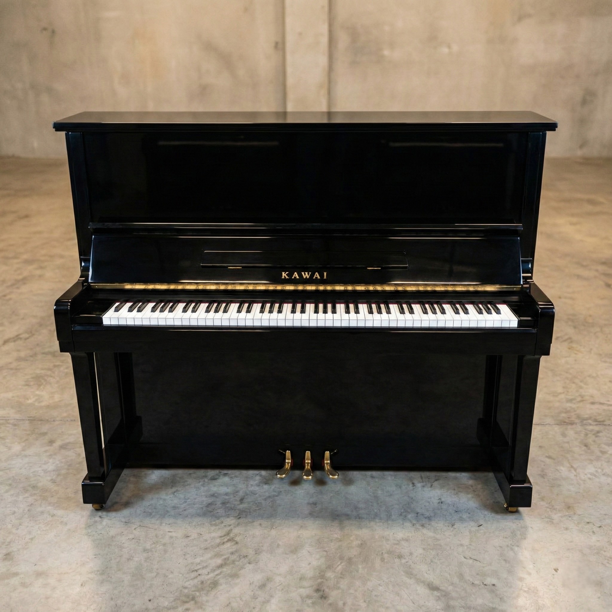 Kawai BL-11 Upright Piano – Glossy Black