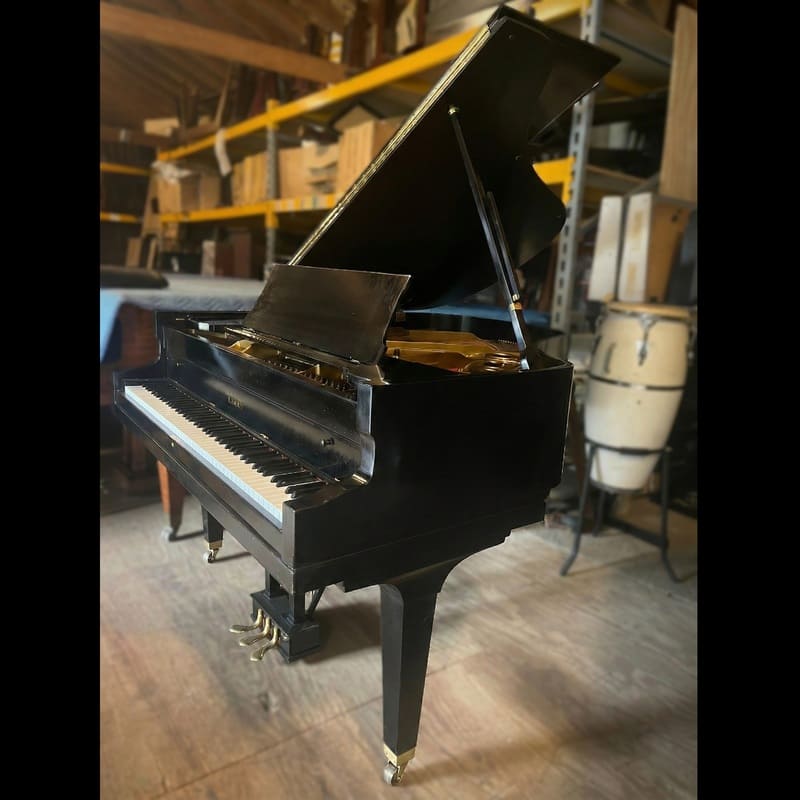 Conover 5' Baby Grand Piano – New Action – Polished Black