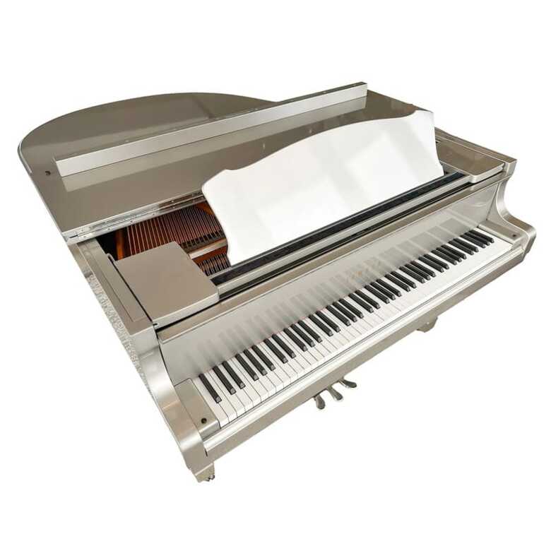 Yamaha C1 Grand Piano - silver 2009 Bluetooth Self-Player