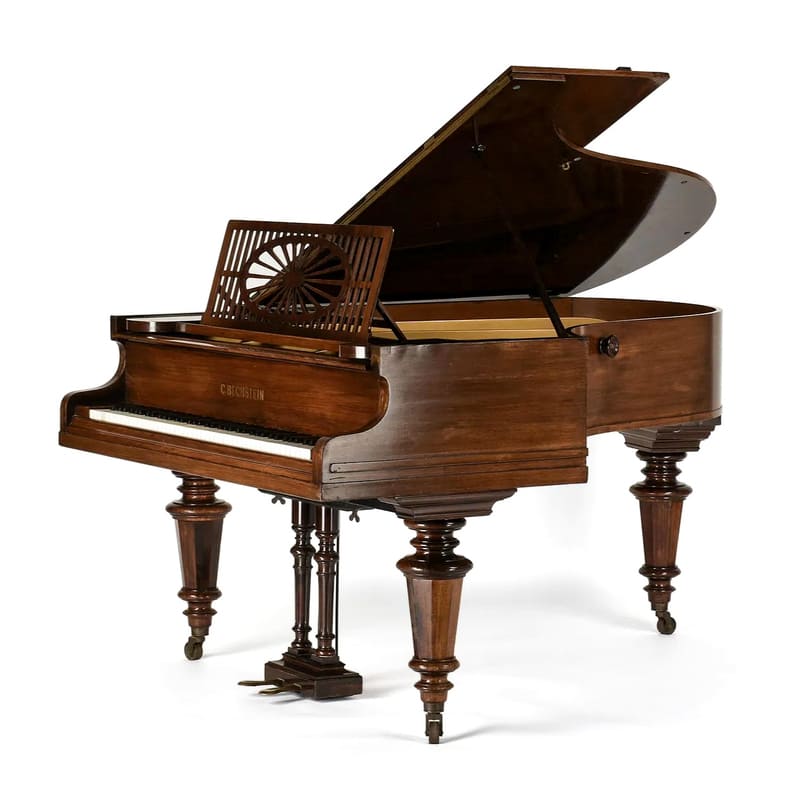 C. Bechstein Model A Grand Piano – German | Polished Mahogan