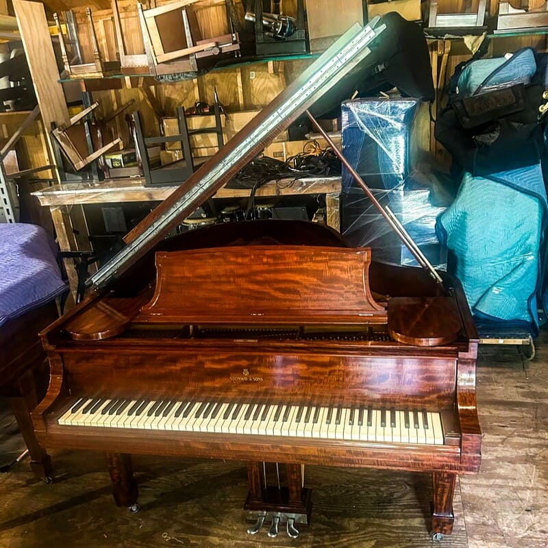Steinway & Sons Model O Grand Piano – Honduran Mahogany