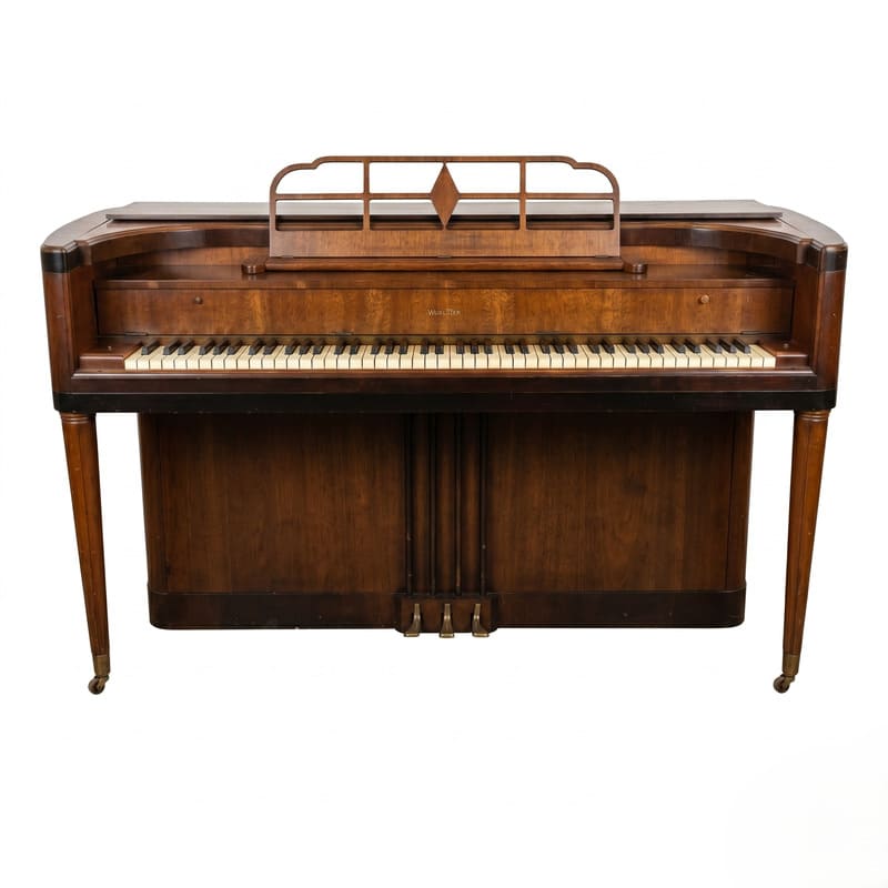Rare Wurlitzer Art Deco Console Piano
