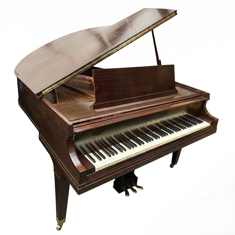 Baldwin Model M 5'2" Baby Grand Piano - Classic Woodgrain