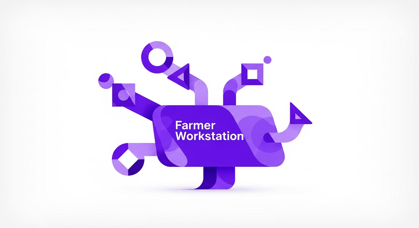  Interface do painel de controle do Farmer Workstation, mostrando gráficos de NRR, Health Score e Expansion Score, com alertas de IA em destaque