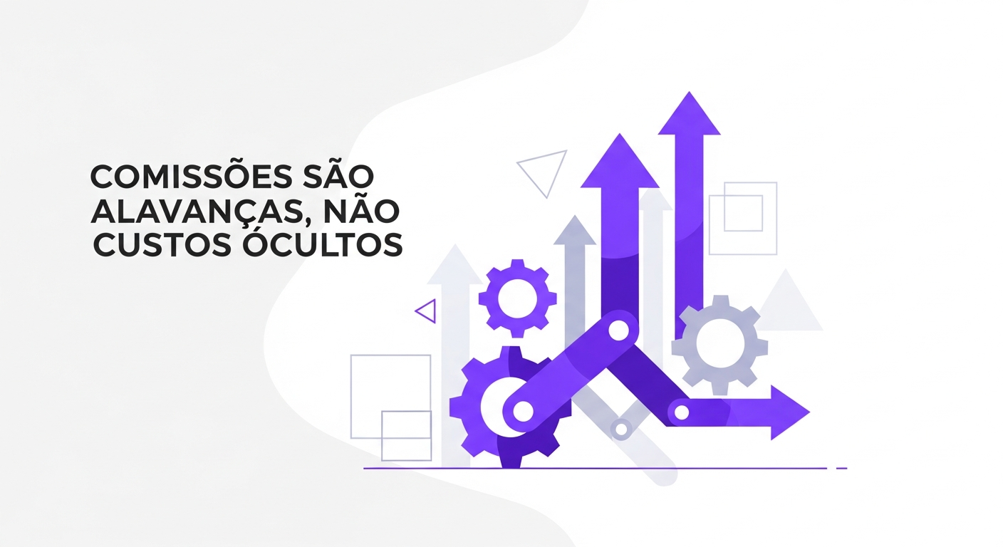 Consultor de vendas frustrado com pilhas de papéis e planilhas