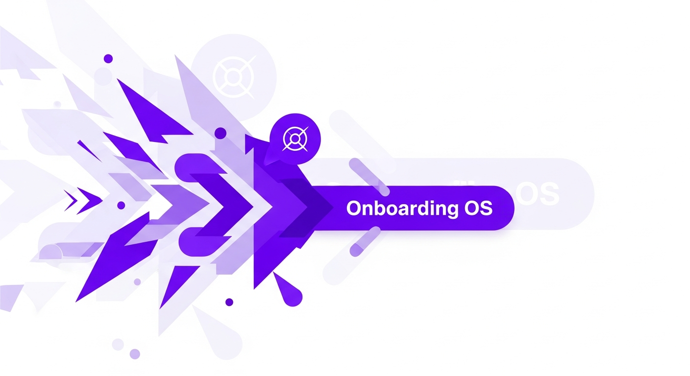  Visualização de um dashboard de onboarding com progresso de um novo colaborador.