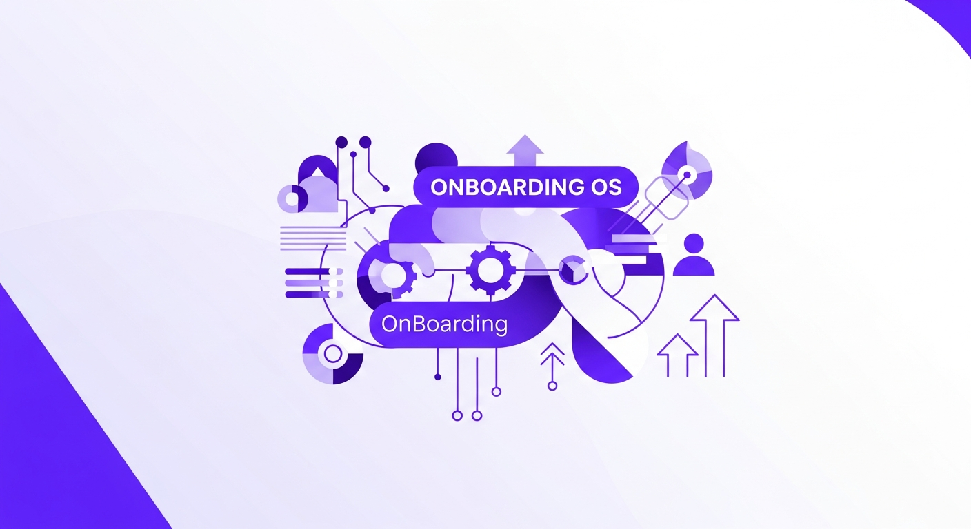 Gráfico de aceleração do tempo de ramp-up com o Onboarding OS.