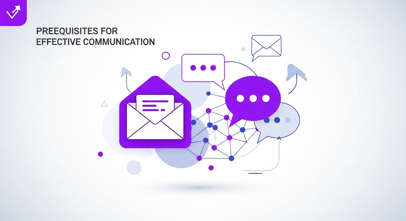  Representação visual de e-mails e CRM se conectando, com setas indicando fluxo de dados.