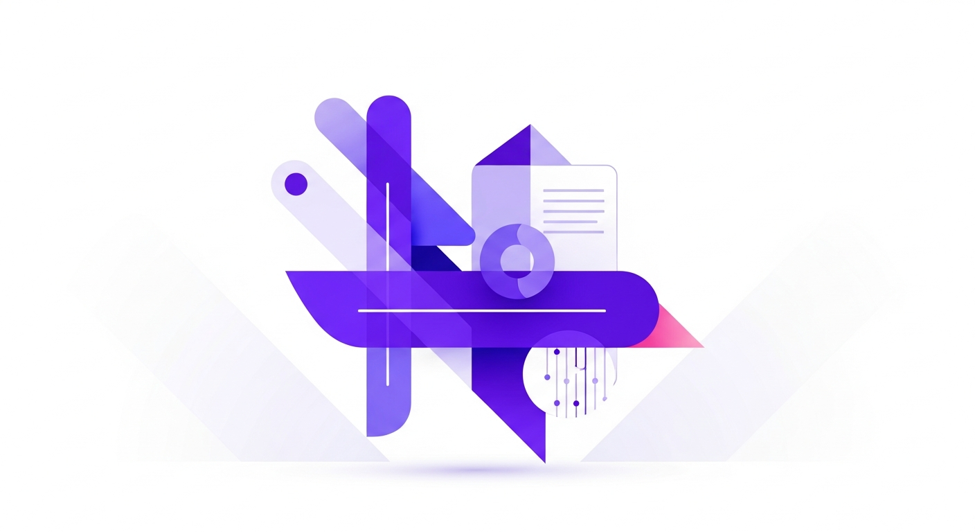 Representação visual de um funil de vendas B2B com dados de clientes sendo alimentados em um CRM integrado.