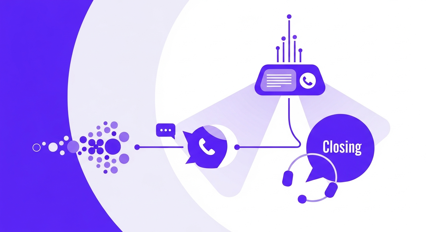  Ilustração de uma equipe de vendas brasileira comemorando o sucesso, com elementos que remetem à tecnologia e inovação.