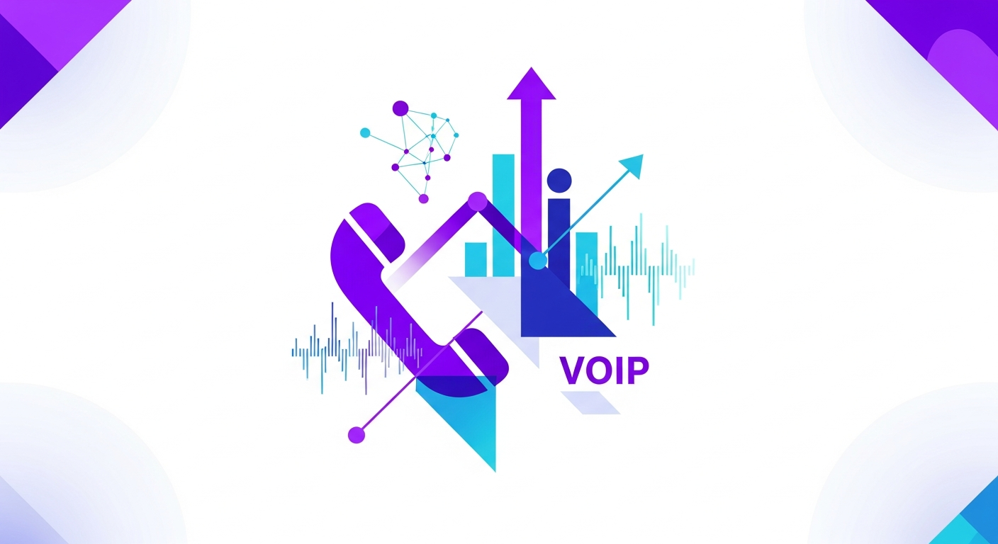  Interface de um softphone VoIP integrado no CRM, mostrando gravação, transcrição e análise de call por IA