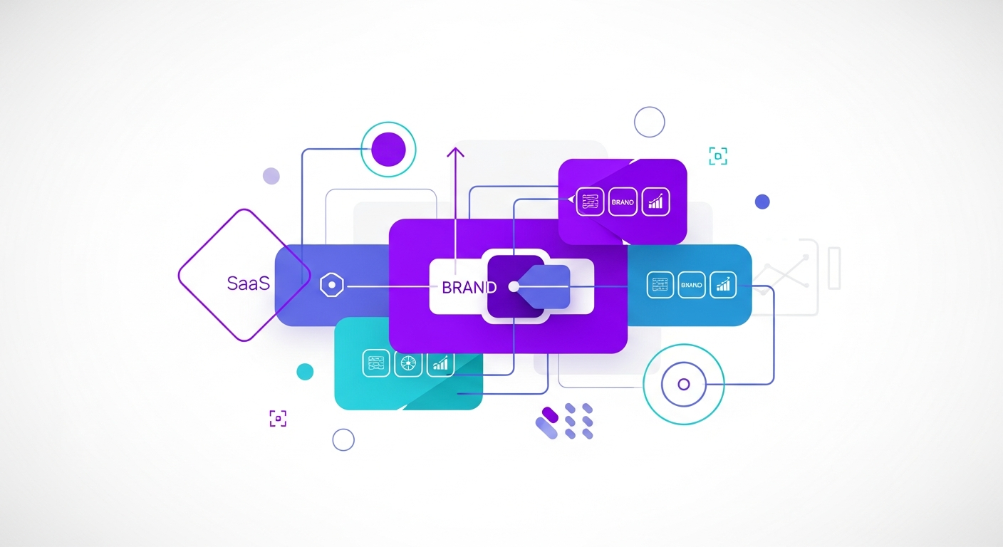  Dashboard de CRM com pipeline visual e automações de vendas, com o branding da empresa.
