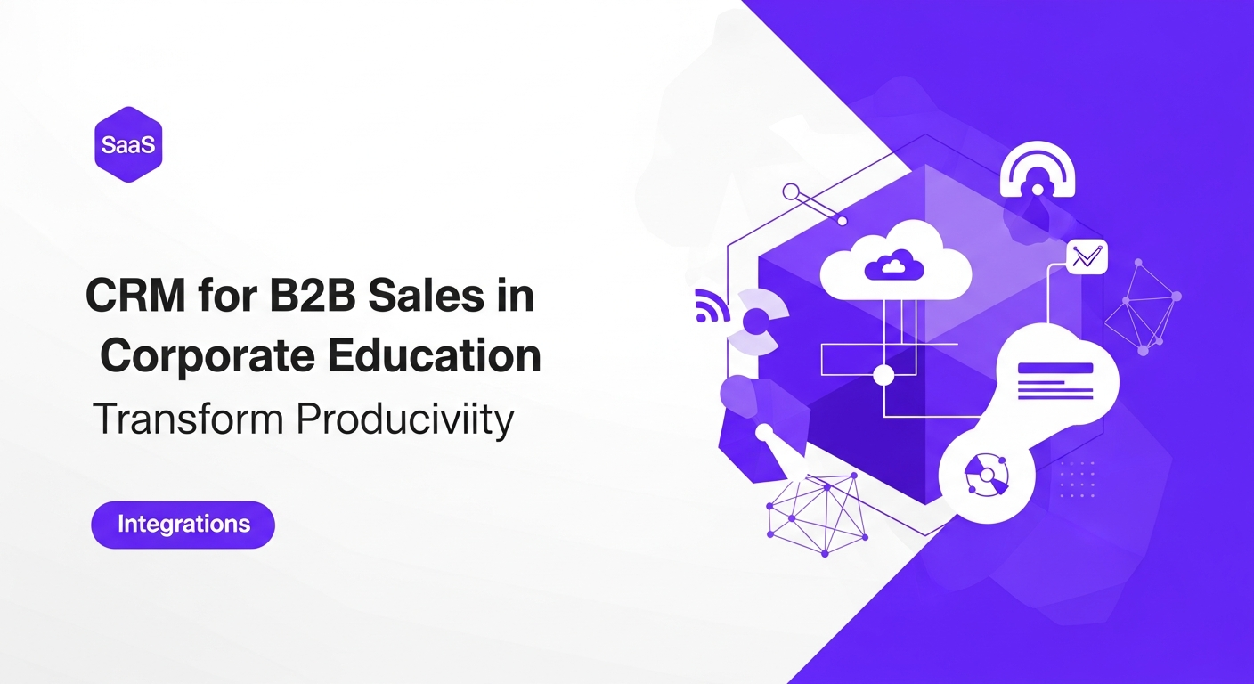 CRM para Vendas B2B na Educação Corporativa: Integrações que Transformam a