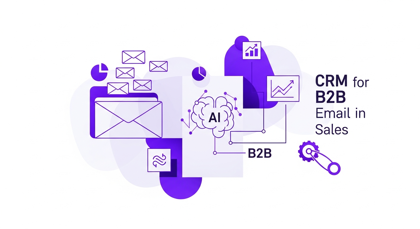 CRM para Vendas B2B: Otimize Email em Finanças com Caixa Unificada e IA