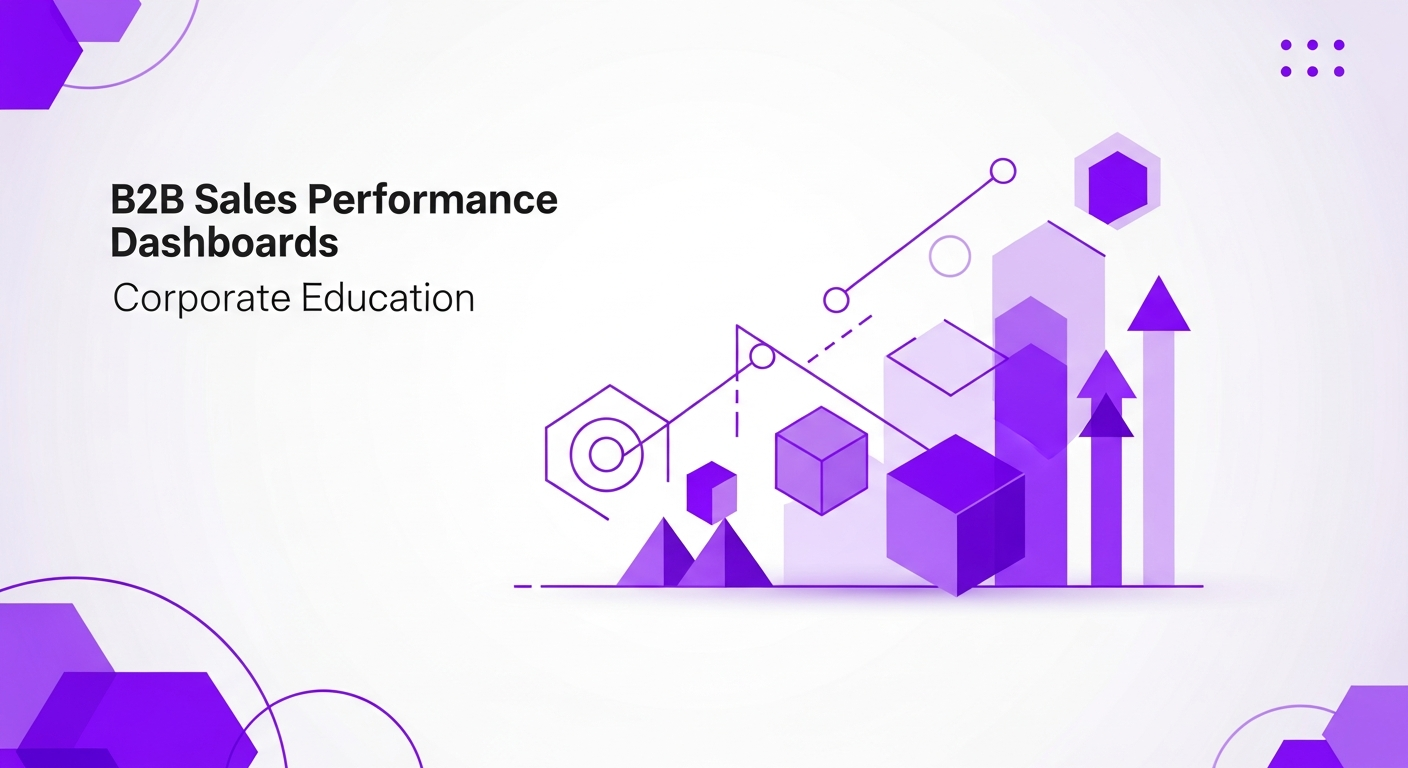Dashboards de Performance para Vendas B2B: Turbine sua Educação Corporativa
