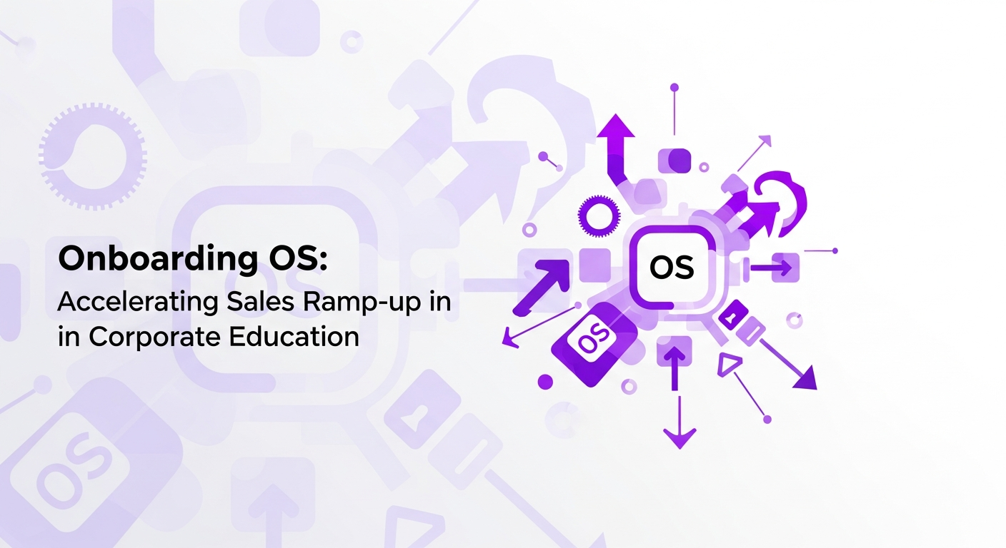 Onboarding OS: Acelerando o Ramp-up de Vendas em Educação Corporativa
