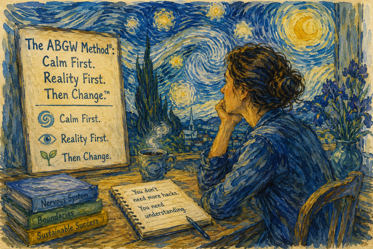 The ABGW Method®: Calm First. Reality First. Then Change.™