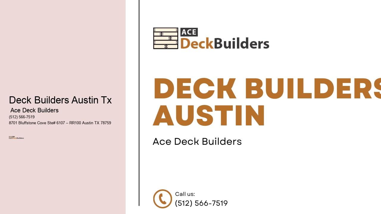 Deck Builders Austin Tx