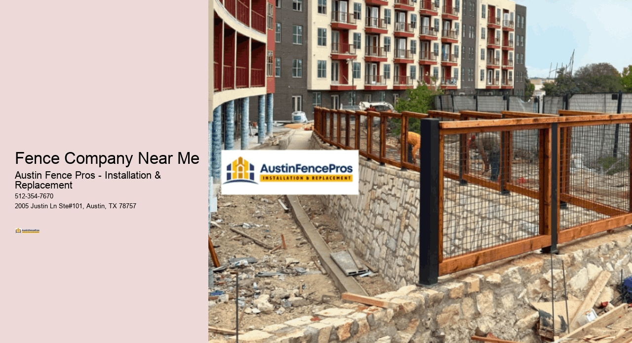 Fence Company Near Me