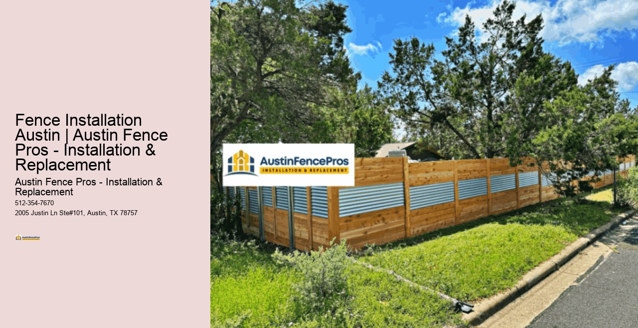 Fence Installation Austin | Austin Fence Pros - Installation & Replacement