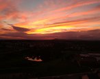 City_of_Clarksburg_sunset_from_drone_-_September_2018.jpg