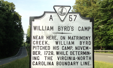 William_Byrd_s_Camp_November_1728_Historic_Marker_Henry_County_Virginia.JPG