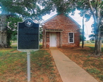 Leesville_School_House_with_Historical_Marker.jpg
