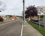 2019-05-16_17_53_35_View_east_along_U.S._Route_50_and_north_along_West_Virginia_State_Route_28__Main_Street-Northwestern_Pike__at_Bolton_Street_in_Romney__Hampshire_County__West_Virginia.jpg