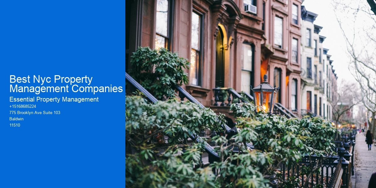 Best Nyc Property Management Companies