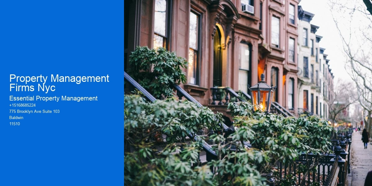 Property Management Firms Nyc