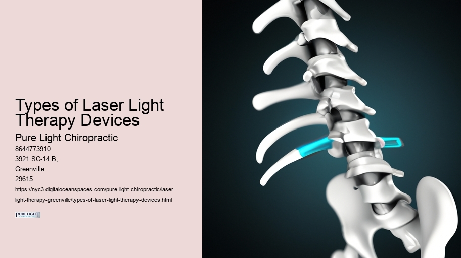 Types of Laser Light Therapy Devices