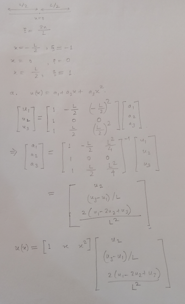 42 42 mo 1 I-=8 1 2 2 - = x = x 0 a = 3 1 = $ I =* a. (e) = a,taxt aux : - - - No 2(4,- 242 +43) L2 (Ug=i) /h 2(4,- 2u2t Us