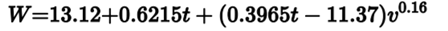 Repeat Exercise 1.3.14, but this time prompt for the temperature and wind chill using the input...-2