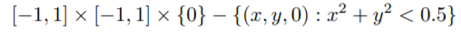 How about the following punctured square lying on the -plane? See Figure 10.62(b). Note that it’s...-2