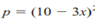 MARGINAL ANALYSIS Let be the price at which x hundred units of a certain commodity will be sold, and...-1