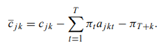 Reconsider the large-scale linear program proposed in the previous exercise: a) Let us apply the...-1