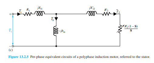 No-load and blocked-rotor tests are conducted on a three-phase, wye-connected induction motor with...-2