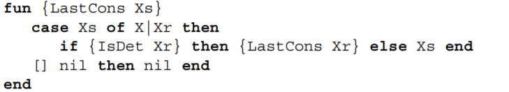 Implementing cells with IsDet. Section 13.1.12 explains the IsDet operation, which can be used to...