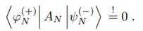 Show that there does not exist an observable AN , which is able to transfer a state from the...-2