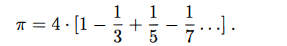 Mathematicians have used series to determine the value of 1r for many centuries. Here is the first...