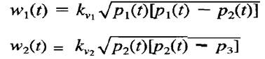 Consider the two gas tanks shown in Fig. P4-1. The gas may be assumed to be isothermal and to behave...-3