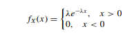 A random variable X is called an exponential r.v. with parameter ? > 0 if its pdf is given by Find...